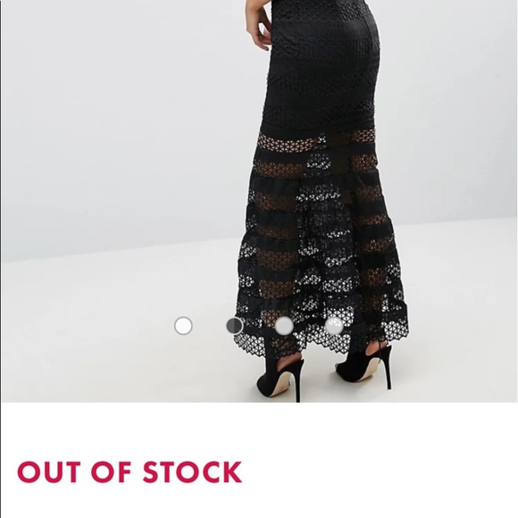 40 NWT JARLO TEGAN MAXI DRESS Sz 4 p2p 13.5 - Picture 6 of 13